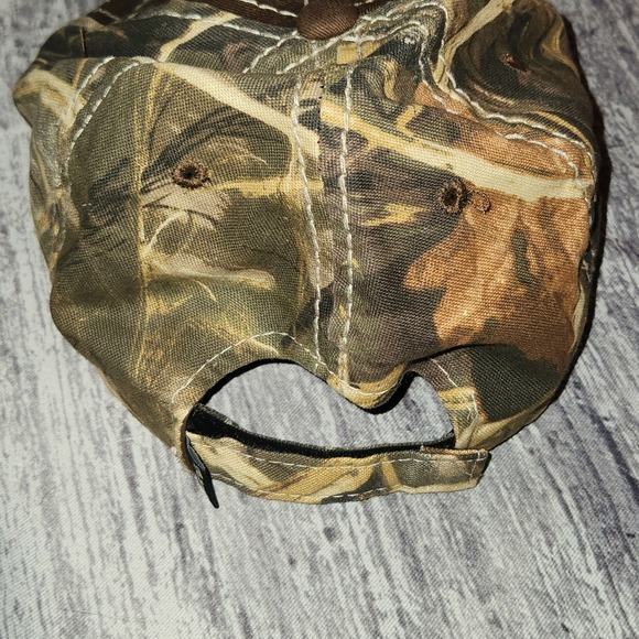 Duck Dynasty Camo Baseball Cap Brown Outdoor‎ Cap Hunting Fishing Men Adjustable - Picture 3 of 9